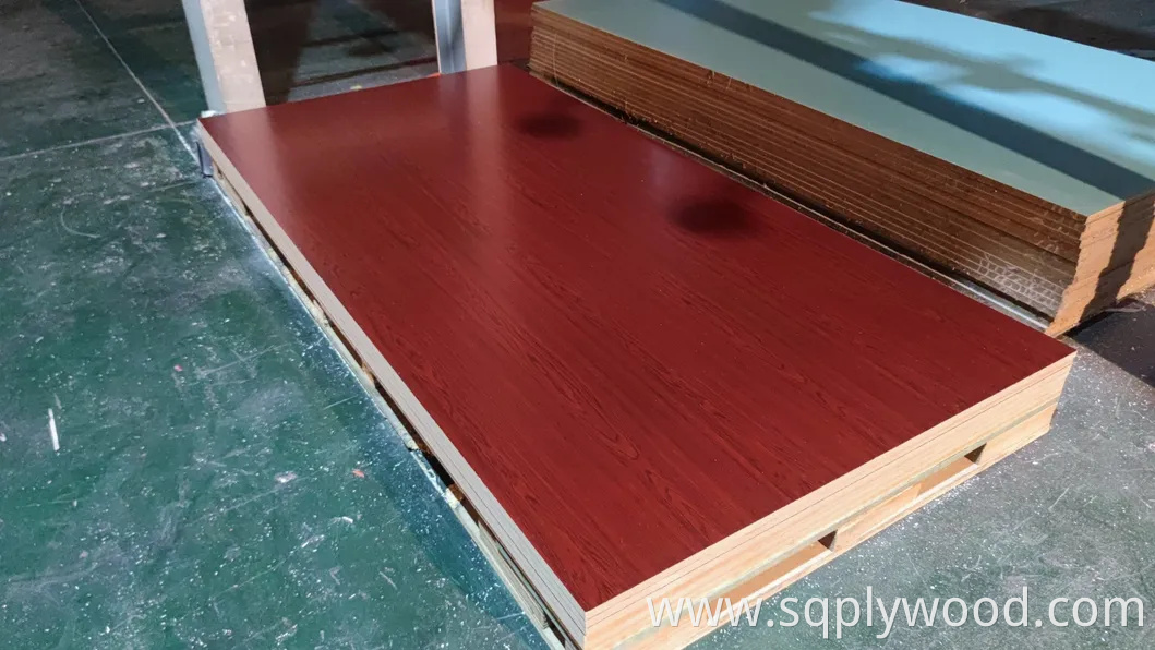 Melamine MDF Plain/Laminated/Slot/UV/Veneer/Melamine MDF for Furniture